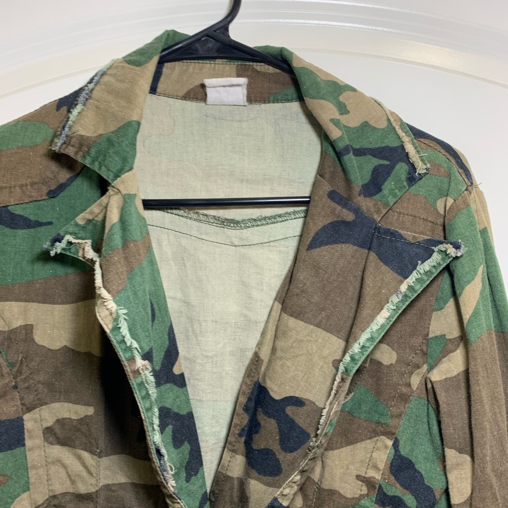 Women’s Rothco Camo Distressed Jacket